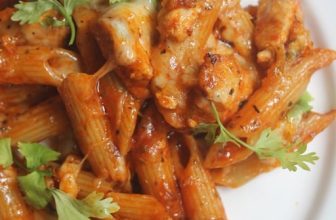 Chicken Tomato Pasta Bake Recipe