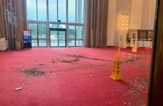 Portion of the Kennedy Center ceiling collapses after severe storms