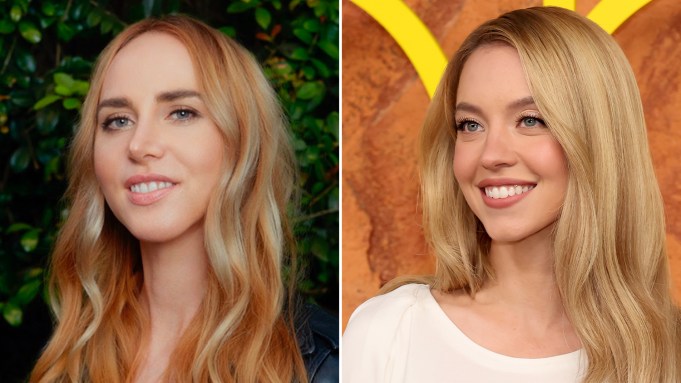 Director Lindsey Anderson Beer and Sydney Sweeney