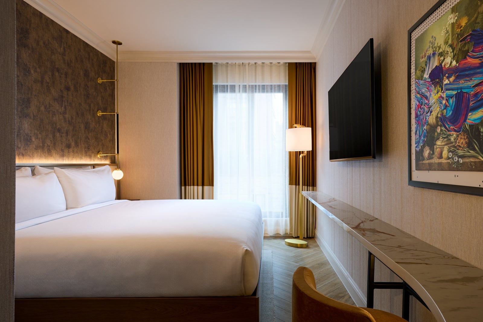 Marriott hotel room