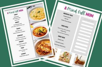7-Day Family Meal Plan {Nov. 2- 8}