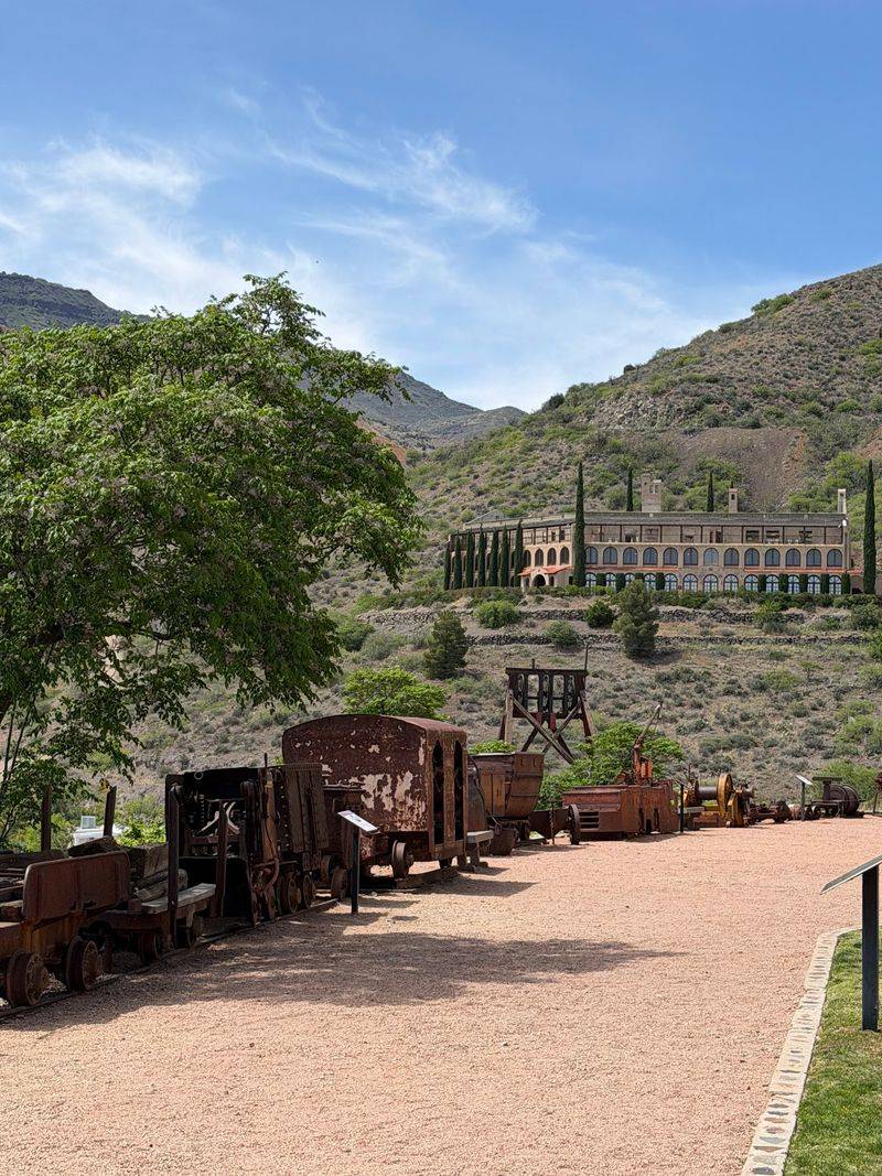 Old Mining Gear Out in the Open Air