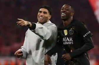 Dembele and Hakimi back in training for PSG ahead of Champions League final