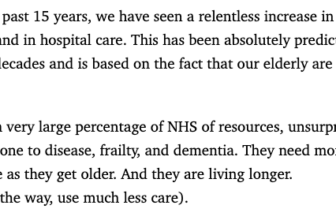 Britain once swapped an expensive empire for a National Health Service… Today–?