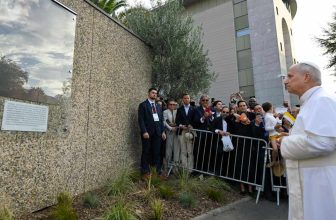 Pope Leo meets French abuse victims in Lourdes