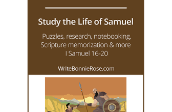 FREE Studying the Life of David, Part 1 – Christian Children’s Authors