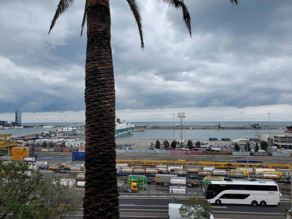 When visiting Barcelona, explore the harbour and the beachfront