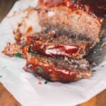 Ground venison meatloaf pin from GirlCarnivore