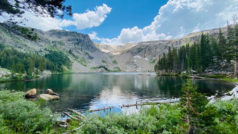Where Lakes Sit Like Mirrors Where Lakes Sit Like Mirrors