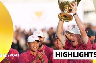 Highlights – Golf – US retain the Presidents Cup with final day comeback