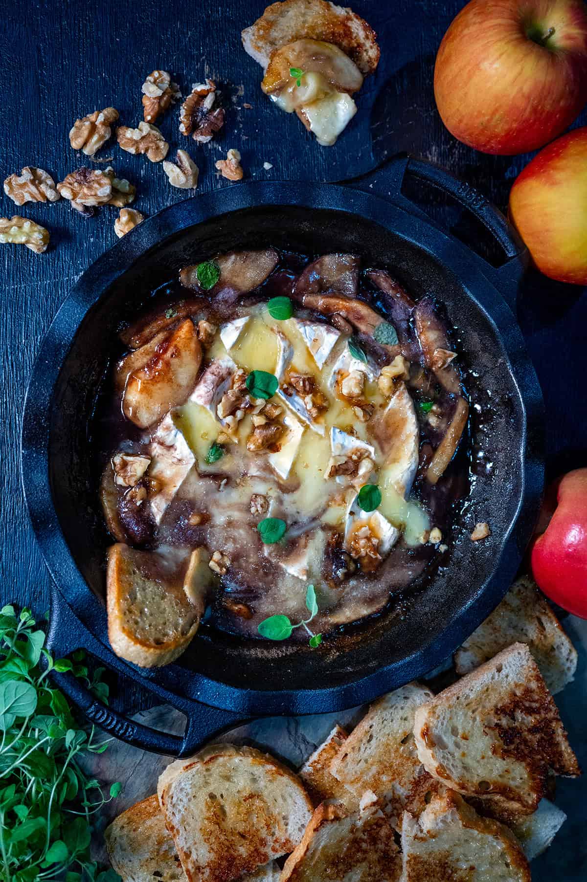 Apple Brie Dip.