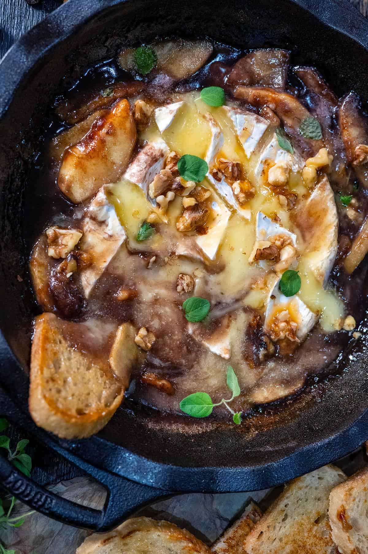Apple Brie Dip.