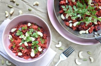 Spiced Pilau Rice with Beets Recipe