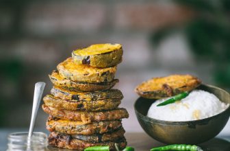 Bengali Begun Bhaja Recipe (Fried Eggplant) – Bengali FRIED EGGPLANT