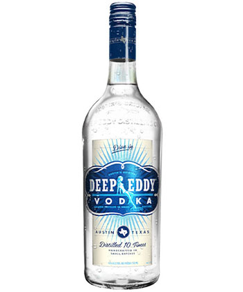 Deep Eddy Vodka is one of the best vodkas for Martinis.