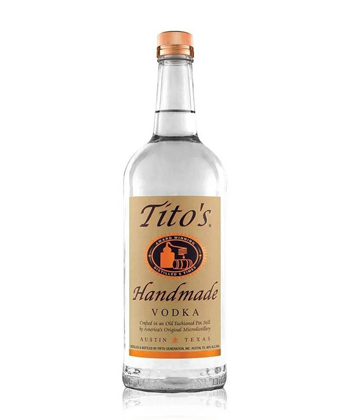 Tito's is one of the best vodkas for Martinis.