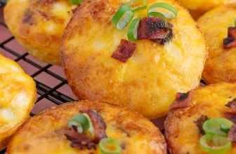 Cottage Cheese Egg Bites {Gluten Free, High Protein}