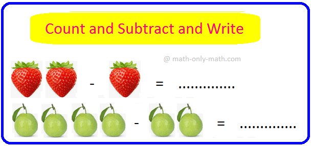 Count and Subtract and Write Count and Subtract and Write