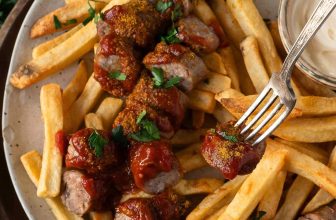 Currywurst with Homemade Curry Ketchup