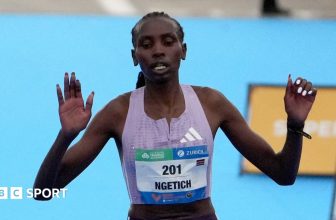 Agnes Ngetich breaks women-only half-marathon record