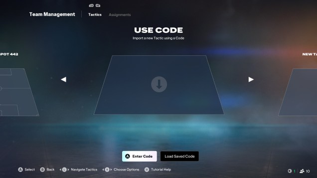 FC 27 Tactics Codes Formations: How to import tactics codes.