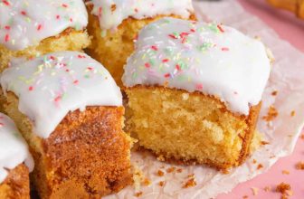 Gluten Free School Dinner Cake
