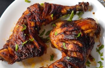 Grilled Chicken Legs Recipe (Grilled Chicken made in Oven)