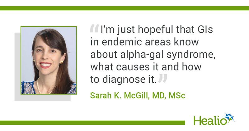 Quote from Sarah K. McGill, MD, MSc
