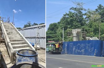 PROJECT WATCH: Pedestrian Overpass Project near DSWD-10 as of September 2026