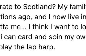 I’m accidentally living someone’s dream life in a Scottish village…