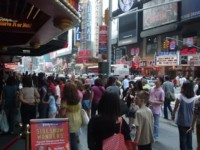 Broadway is the most famous and longest street in New York Broadway Street