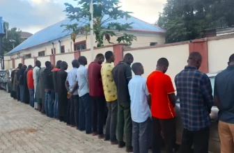 NSCDC parades suspended Niger Commandant and some officers over de@th of 37 miners