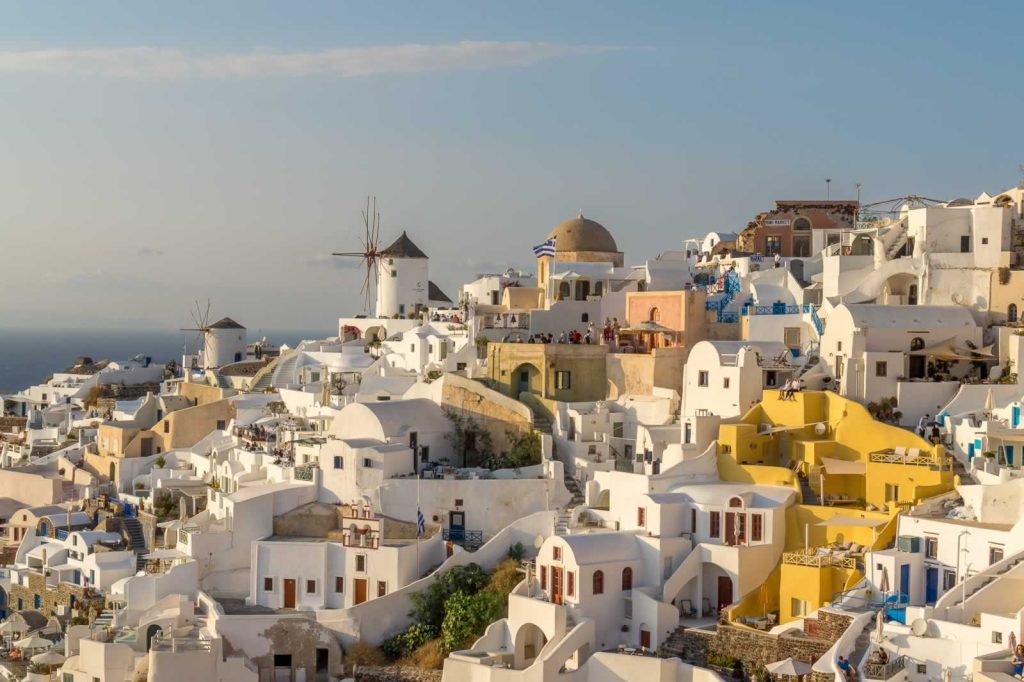 oia mills sunset