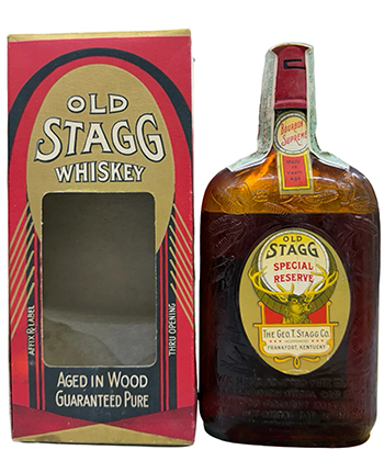 Old Stagg 19 Year Old Straight Bourbon Whiskey is one of the most expensive bourbons in the world.