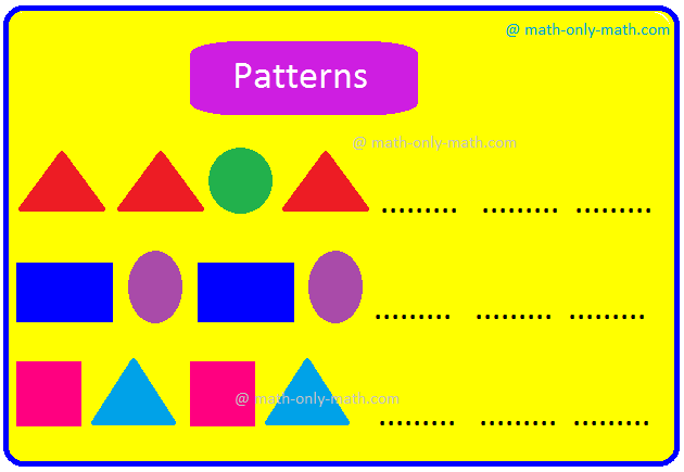 Patterns Math Patterns Math