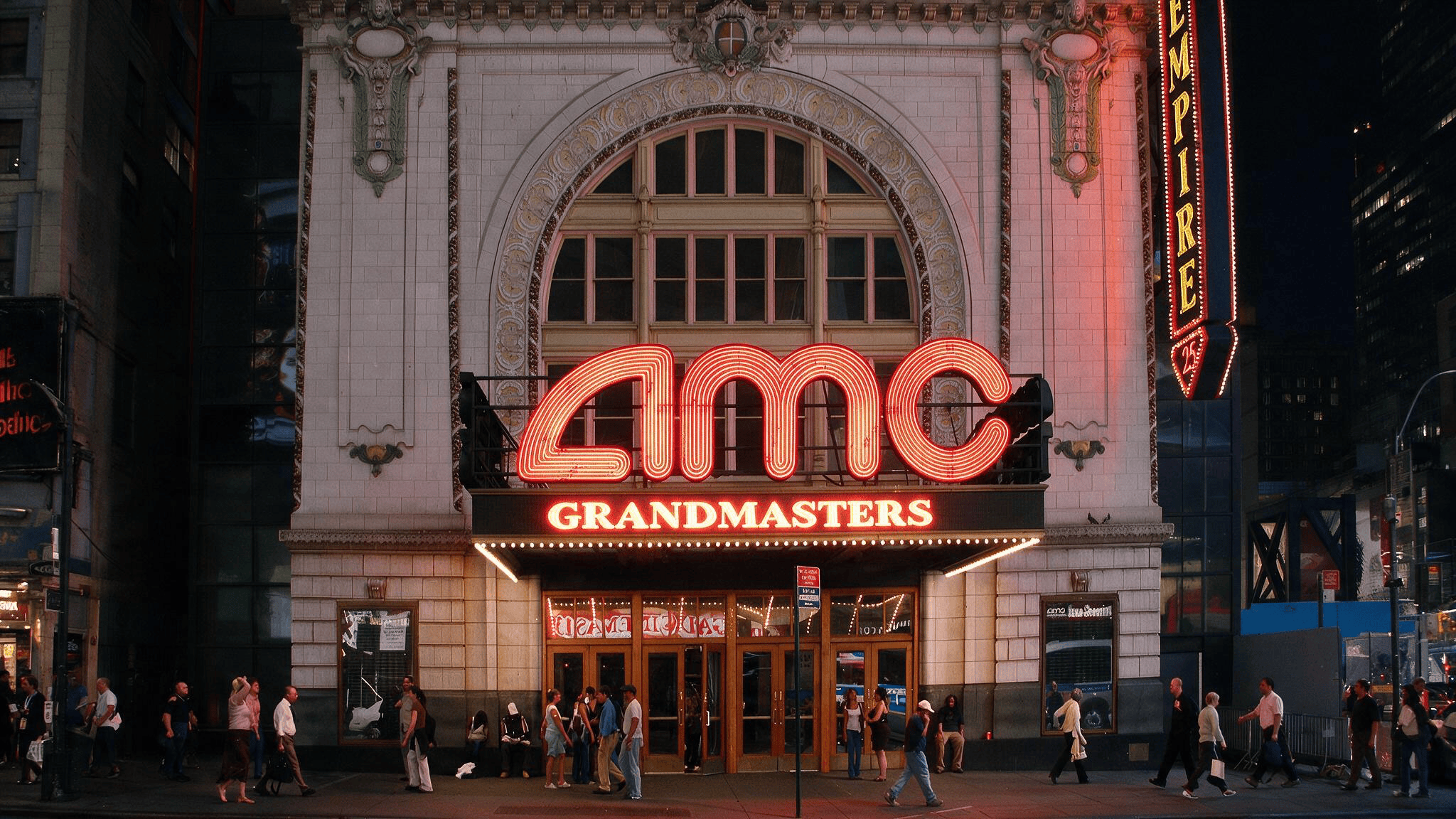 AMC theater in Times Square