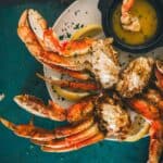 Pinterst image for Dungeness crab legs.