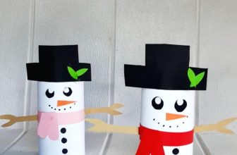 Toilet Paper Snowman Craft | Journey to SAHM