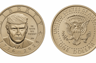 US Mint’s $1 Trump commemorative coins sell out within hours