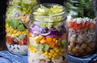 Healthy Salad in a Jar Recipe
