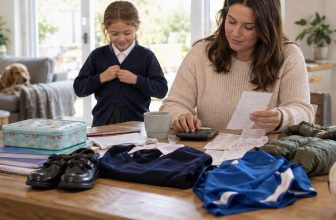 What does child maintenance cover in the UK?