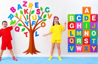 Sofia and Max Learn ABCs with a Magic Tree
