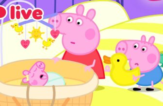 🔴 LIVE: Cutest Baby Evie Episodes 🍼 Peppa Pig Best Big Sister Moments✨Kids Cartoons 🐷