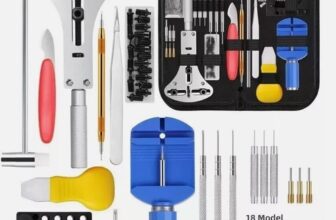 147PCS Watch Repair Tool Kit Back Case Opener Remover Spring Pin Bars Watchmaker