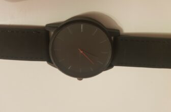 Unisex black watch