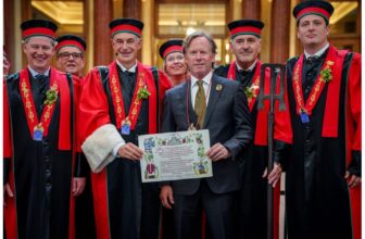 Captain Keith receives honorary knighthood in Belgium