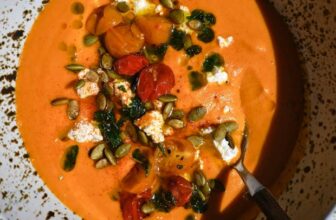 Butternut Squash Soup with Red Lentils