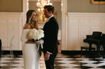 Vintage Meets Modern Boston Wedding