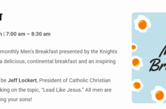 St. Mary’s Men’s Breakfast – JeffLockert.com
