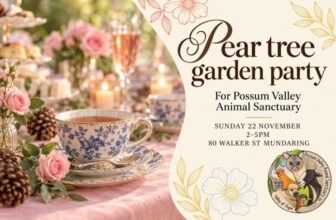Coming Event – Pear Tree Garden Party
